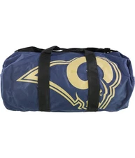 Forever Collectibles Mens LA Rams Duffle Bag, Blue, Large (26 in. - 29 in.)