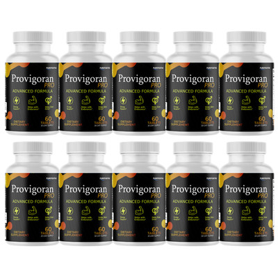 Provigoran Pro Male Performance Maximum Strength Supplement - 10 Bottles