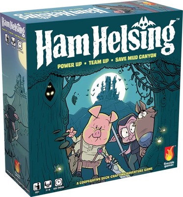 Ham Helsing Board Game .. Coop Card Crafting .. Fireside Games