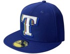 New Era Texas Rangers Blue Fitted 59Fifty Side Patch Baseball Hat - Size 7 1/2 — photo 3