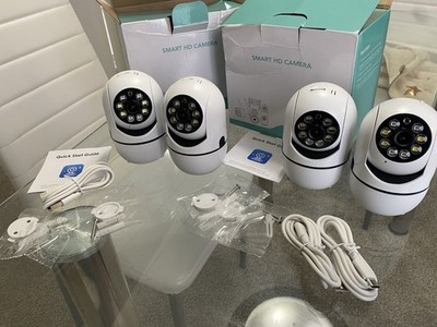 ARCCTV Solar 4MP Security Camera, WiFi Wireless, Battery Powered, IP66 2Pcs