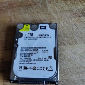 WD Western Digital 1TB 2,5" SATA Festplatte HDD 9,5mm WD10JPVX - 100% Health