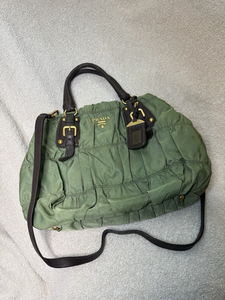 25+ PRADA Shoulder Bag Green Bags & Handbags for Women for sale
