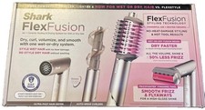 Shark HD641 FlexFusion Hair Dryer Fusion Hair Brush Ceramic Air Styler