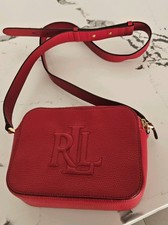 Lauren Ralph LaurenRed Leather crossbody bag
