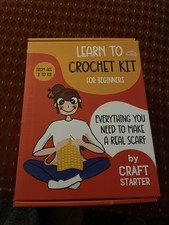 Craft Starter Learn To Crochet Kit For Beginners