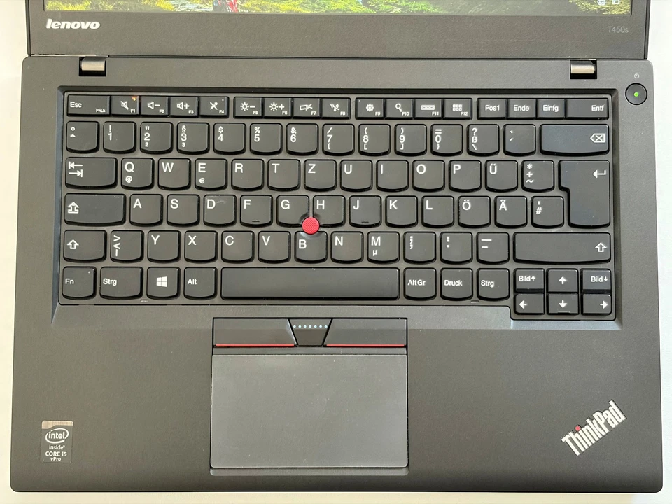 Lenovo Thinkpad t450s / Intel i5, 12GB RAM, 256GB /wie neu /Dock, Tasche, 2xAkku - Bild 2 von 4