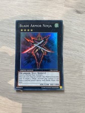 Yu-Gi-Oh! TCG Blade Armor Ninja CBLZ-ENSE2 Limited Edition Super Rare