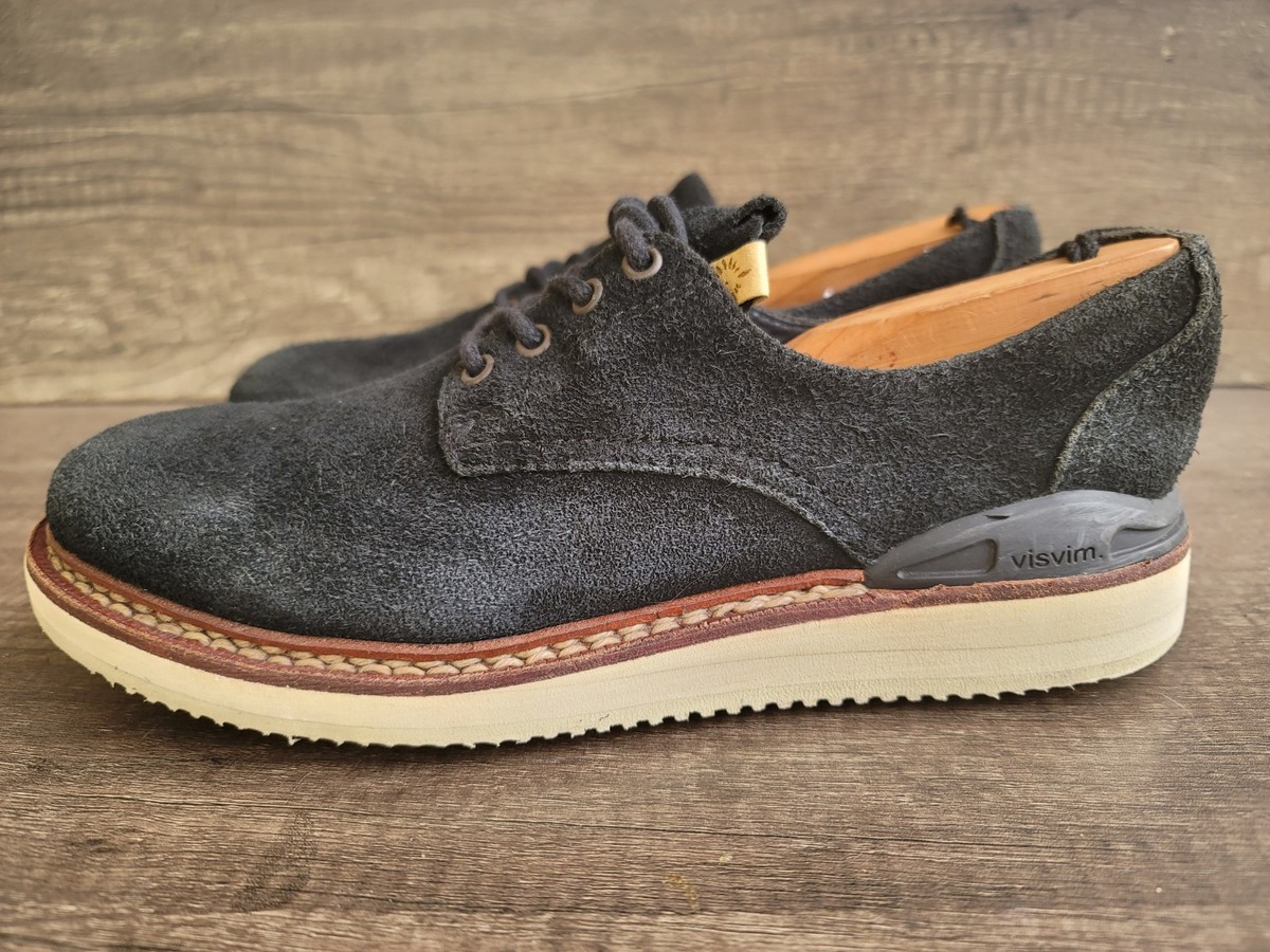 Visvim Virgil Men's Low Top Black Suede Shoes Size 8. | eBay