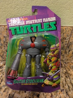 PLAYMATES TMNT NICKELODEON BAXTER STOCKMAN  ACTION FIGURE  2012 MAD SCIENTIST 