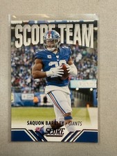 2021 Panini Score Score Team Saquon Barkley New York Giants #ST20