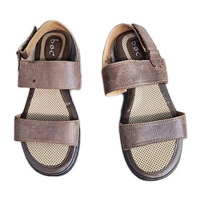 B.O.C Born Concept Berries Leather Sandals Slip-On Slingback Womens 9M Z44723
