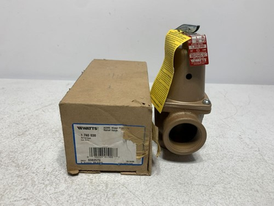 #ad Watts 382570 Boiler Pressure Relief Valve 1quot; x 1 1 4quot; 30 PSI $97.88