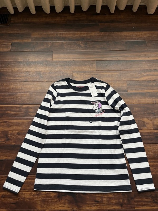 NWT Girl’s Abercrombie Kids Long Sleeve Graphic Tee - Size 15/16