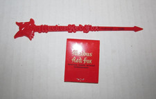 Vintage MACHUS RED FOX Matchbook and Swizzle Drink Stick Jimmy Hoffa Last Seen