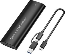 M2 NVME SSD Enclosure USB 32 Gen2 10Gbps with Heatsink