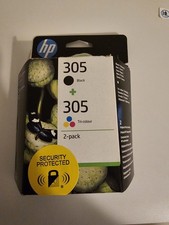 HP 305 Black Ink Cartridge for Deskjet 2710, 272X, Envy Twin Pack