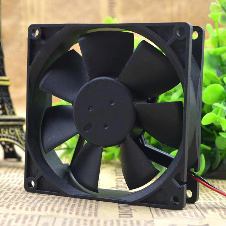 DC 24V 0.4A 92x92x25mm 2 PIN AFB0924VH Cooling Fan for Delta - Image 2 of 4