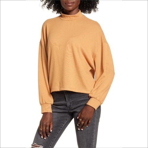 Long Sleeve Sweater, Camel, NWT 