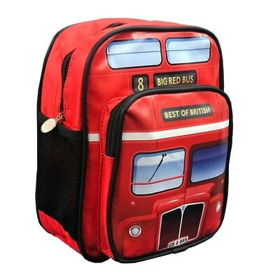 London Bus Kids Backpack School Bag Toddler Small Waterproof Baby Changing Bags