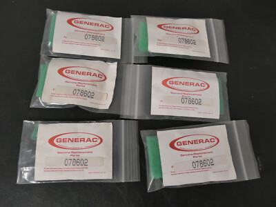 #ad GENUINE GENERAC Lot of 6 PRE CLEANER AIR FILTER 078602 $20.00