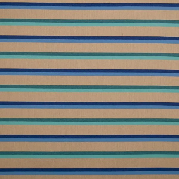 Parasol/Estado Plateado Tela EXTERIOR - Festival Rayas/Mar Profundo - 3,25 yardas (41436) Foto 3 de 3