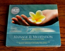 Massage & Meditation: Relaxation Collection (Lifescapes)  (2CD, 2011, Compass) 