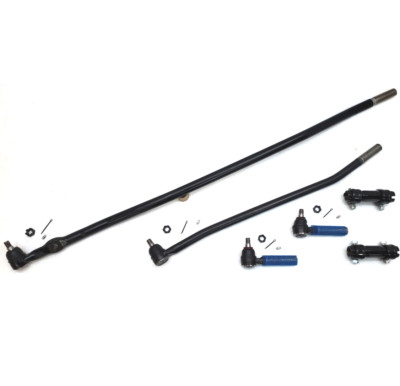 XRF Tie Rod Drag Link Sleeve Steering Kit fits Ford F350 4x4 1988 - 1997