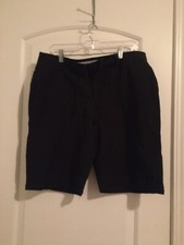 Danskin Now Women's Athletic Shorts Drawstring Elastic Waist Size L Black