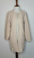 Aritzia Wilfred Banville Light Beige Merino Wool Sweater Coat Jacket Size Xxs