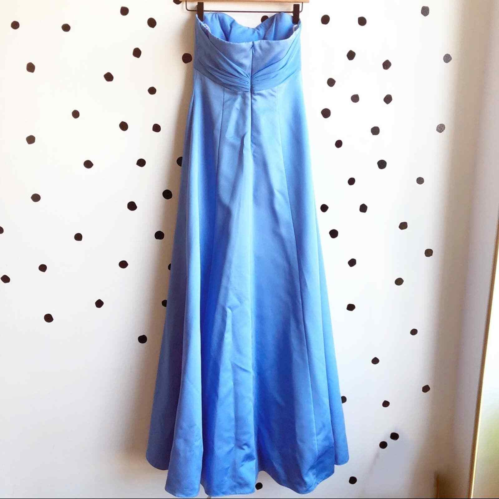 david's bridal cornflower blue