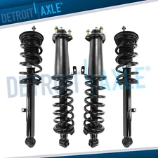 RWD Front Rear Struts w/ Coil Spring Assembly for 2006 - 2013 Lexus IS250 IS350