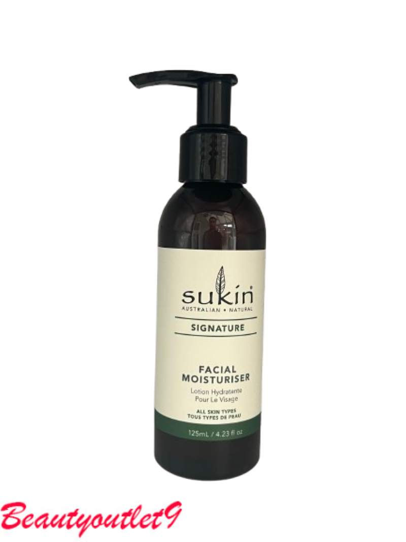 Sukin Facial Moisturiser (Pump) 125ml