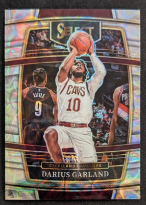 2021-22 Panini Select - Concourse Scope Prizm #13 Darius Garland