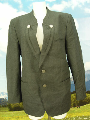 JULIUS LANG Stickerei neuwertig klassisches Loden Sakko Janker Jacke Gr.52