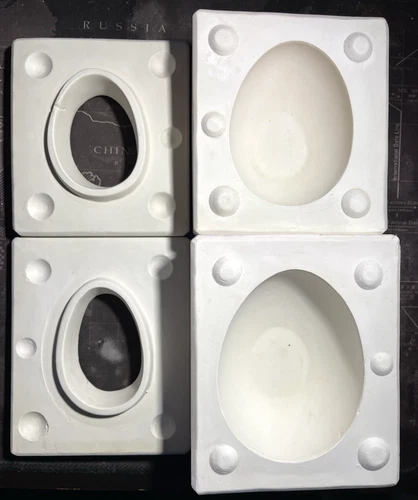 Vintage Mohican Ceramic Slip Casting Mold Egg Box 102B 103B