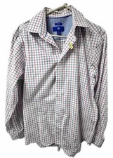 Egara Button Shirt Size Medium Non Iron Slim Fit 96 Cotton 4 Spandex Madagasca