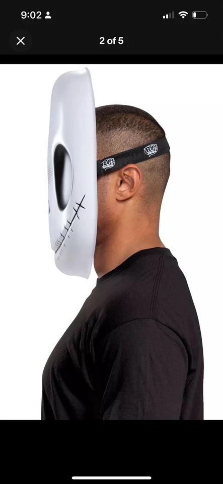 Jack Skellington Funko Pop Half Mask Costume Accessory NEW Nightmare Christmas - Image 2 of 4