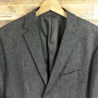 Theory Men's Sport Coat Blazer Jacket Size 42 Two Button Wool gray