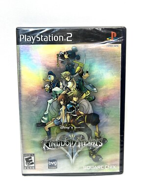 Kingdom Hearts II PS2 (2005) Brand New Sealed Black Label