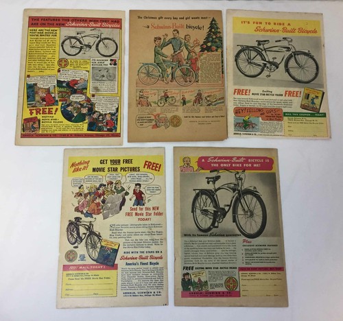 cartoon ad pages ~ SCHWINN BICYCLES | eBay