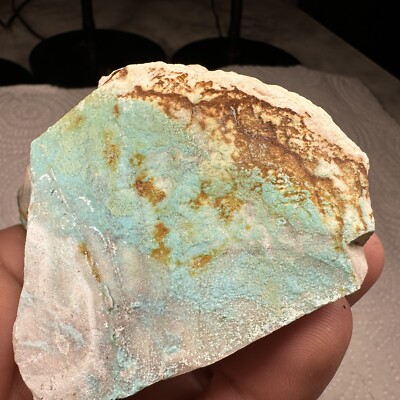 Turquoise on Matrix Raw Natural Form | Mona Lisa Mine | Arkansas