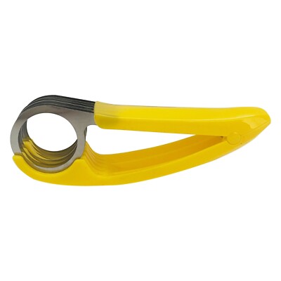 Banana Sausage Slicer Cutter Kitchen Fruit Vegetable Divider Stainless Steel