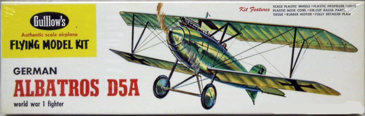 De Gregorio カホン Albatros Medium Guillows Model Airplane Plans (FF): Albatros D5A 18