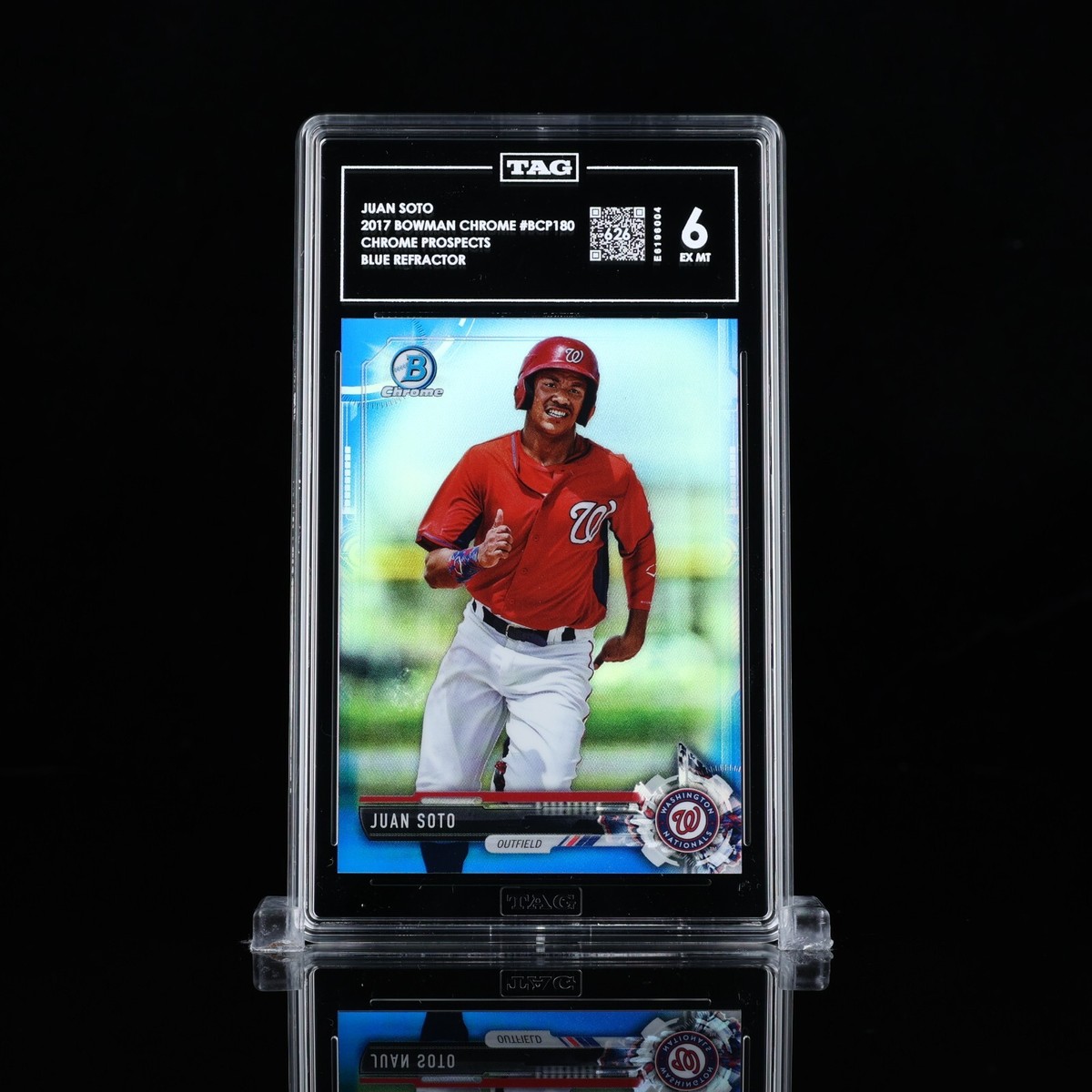 スポーツ選手 MLB 2017 JUAN SOTO CHROME ref PSA 10 JUAN SOTO 2017 Bowman Chrome Mini Prospects Yankees