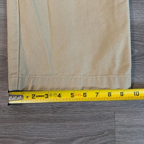 Patagonia Pants Mens Size 36 Canvas Tan Color Cotton Straight Leg Zip Fly - Picture 17 of 17
