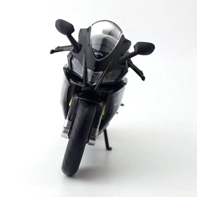 1:12 Aprilia RSV4 RR1000 Motorrad Modell Die Cast Motorrad Spielzeug Schwarz - Bild 4 von 4