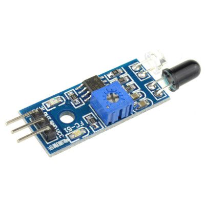 2PCS Car Obstacle avoidance Infrared Sensor module Reflective photoelectric New