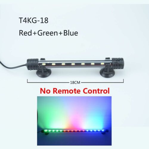 New RGB Aquarium Light Remote Control Diving Lamp 59cm Colorful Fish Tank Plant - Picture 18 of 19