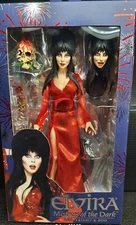 Elvira Mistress of the Dark Red, Fright and Boo 8" Figure NECA, Collectors Grade